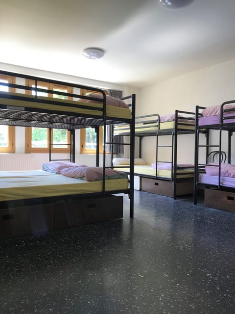 Blackout drapes, soundproofing, free WiFi, bed sheets