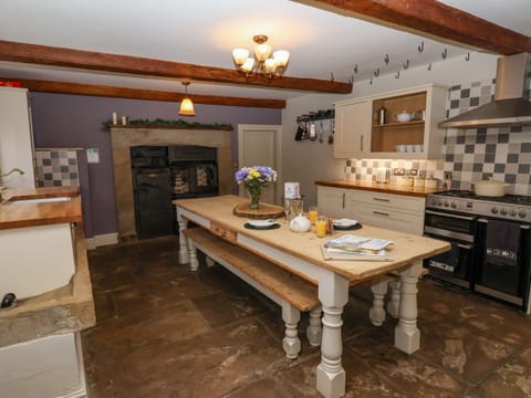 Fridge, dishwasher, electric kettle, toaster