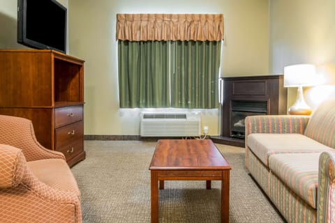 Suite, 1 King Bed with Sofa bed, Accessible, Non Smoking | Down comforters, in-room safe, desk, blackout drapes