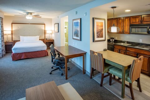 Studio Suite, 1 Queen Bed | Private kitchen | Fridge, microwave, stovetop, dishwasher