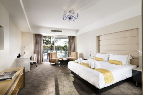 Deluxe Double Room, River View | View from room