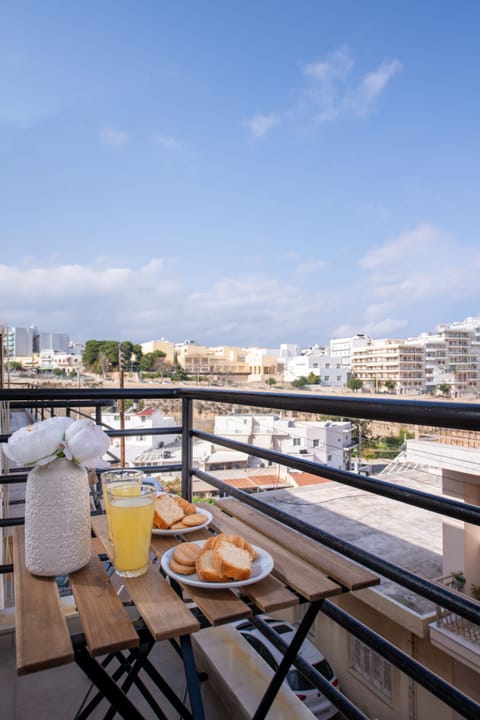 City Apartment, Non Smoking | Balcony view