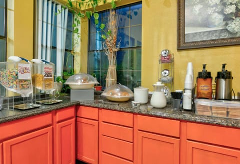 Free daily on-the-go breakfast