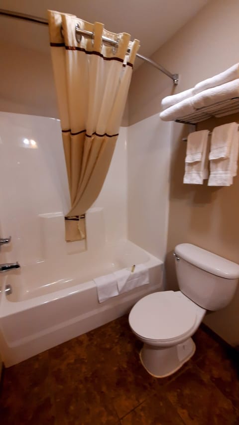 Double Room | Bathroom | Combined shower/tub, free toiletries, hair dryer, towels