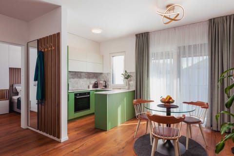 Apartment (One Bedroom Apartment) | Private kitchen | Fridge