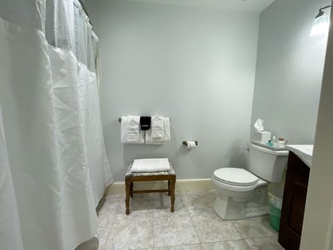 Croatan Suite | Bathroom | Combined shower/tub, free toiletries, hair dryer, bathrobes