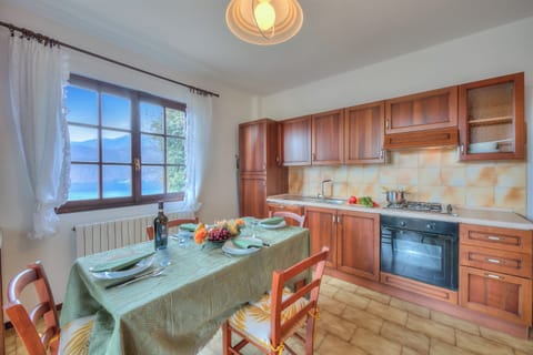 Family House, 1 Bedroom, Lakeside (Casa Serena park and Lake View) | Private kitchen | Fridge, microwave, oven, stovetop