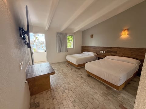 Standard Room, 2 Double Beds | Premium bedding, bed sheets