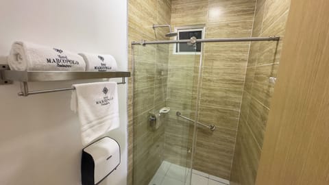 Standard Double or Twin Room | Bathroom | Shower, free toiletries, hair dryer, towels