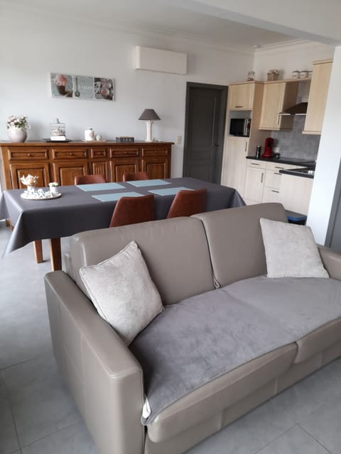 Family Apartment, 2 Bedrooms, Non Smoking, Corner | Living area | LCD TV, DVD player