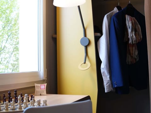 Premium bedding, desk, soundproofing, iron/ironing board