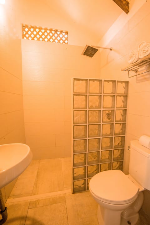 Villa Deluxe (On the Hill) | Bathroom | Shower, free toiletries, towels