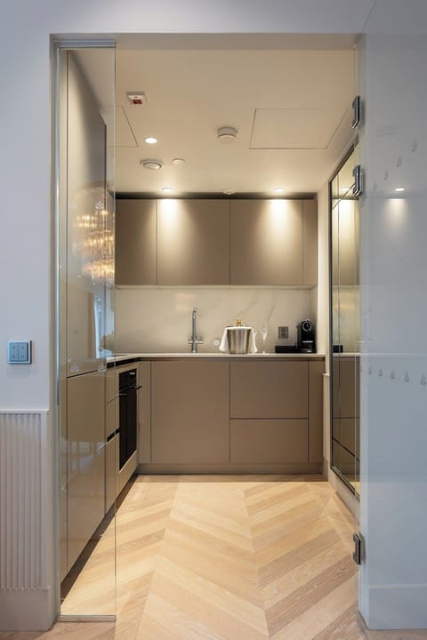 The Penthouse Suite | Private kitchenette | Espresso maker, coffee/tea maker, electric kettle