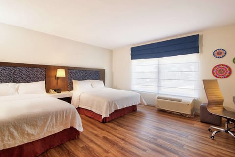 Room, 2 Queen Beds, Accessible, Non Smoking | Premium bedding, in-room safe, desk, soundproofing