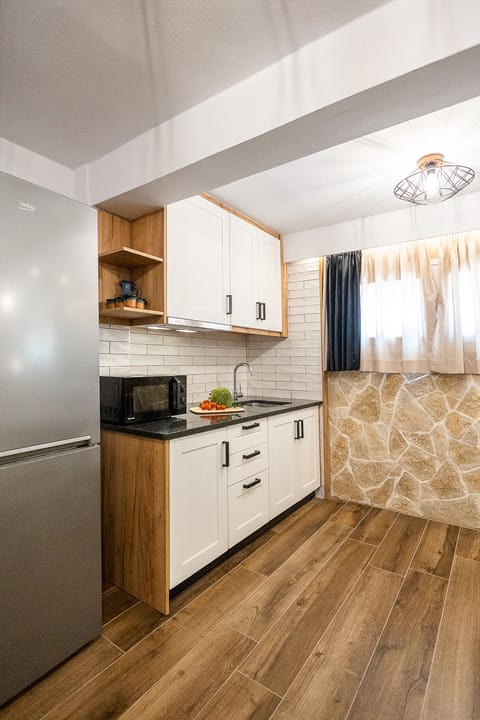 Exclusive Apartment, 2 Bedrooms | Private kitchenette | Fridge, microwave, stovetop, electric kettle