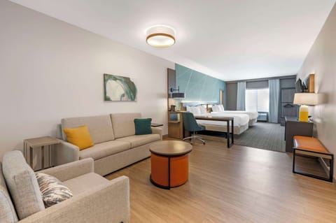 Suite, 2 Queen Beds, Accessible, Non Smoking | Premium bedding, desk, laptop workspace, blackout drapes