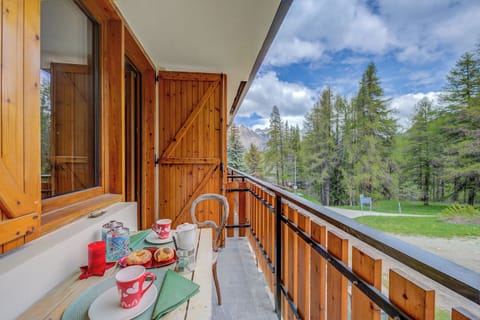 Standard Studio, Mountain View (Studio Abete Rosso 500m From Ski) | Balcony