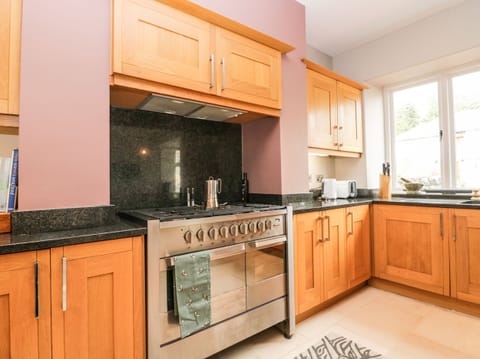 Fridge, dishwasher, electric kettle, toaster