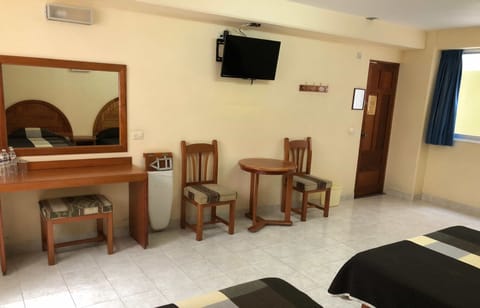 Family Triple Room, Multiple Beds | Desk, iron/ironing board, free WiFi, bed sheets