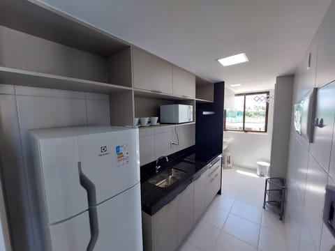 Apartment | Private kitchen | Fridge, microwave, blender, cookware/dishes/utensils