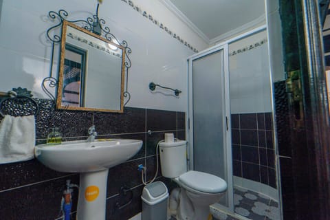 Superior Double Room | Bathroom | Shower, rainfall showerhead, bidet, towels