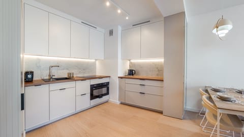 Apartment (31) | Private kitchenette | Fridge, microwave, stovetop, dishwasher