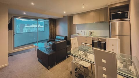 City View Two Bedroom | Living area | Flat-screen TV