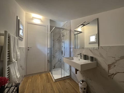 Deluxe Double or Twin Room, 1 Bedroom, Private Bathroom | Bathroom | Shower, hair dryer, bidet, towels