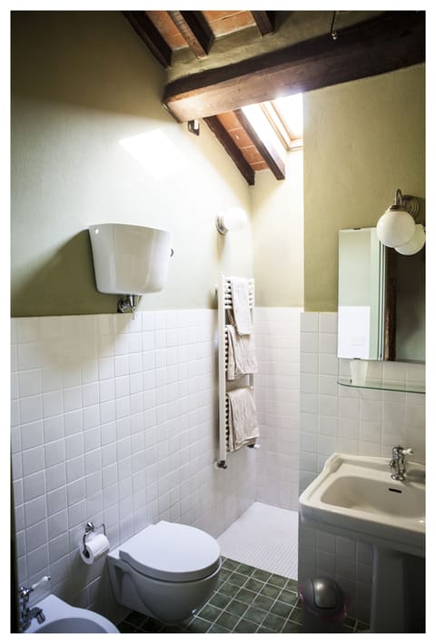 Double Room | Bathroom | Shower, rainfall showerhead, free toiletries, hair dryer