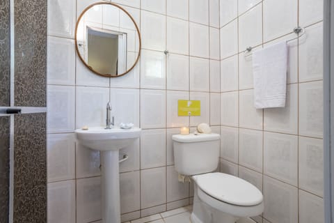 Suite, Garden View | Bathroom | Shower, towels, soap