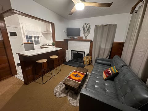 Standard Cabin, 1 Queen Bed with Sofa bed, Kitchen | Living area | 32-inch LED TV with digital channels, TV, Netflix