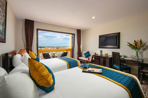 Suite Double/Twin With Panorama View and Balcony | View from room