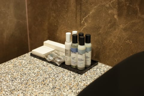 Family Room, Sea View | Bathroom | Bathrobes, slippers, towels
