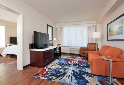 Suite, 1 King Bed, Non Smoking | Premium bedding, down comforters, in-room safe, laptop workspace