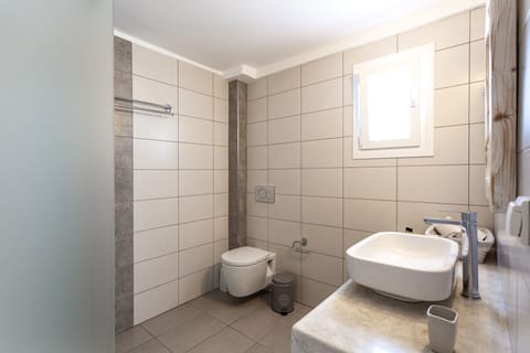 Triple Room | Bathroom | Shower, free toiletries, hair dryer, towels