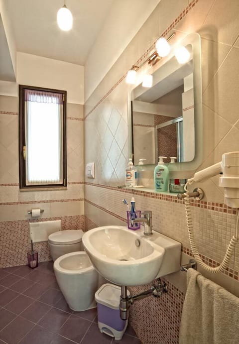 Deluxe Double Room | Bathroom | Shower, free toiletries, hair dryer, bidet