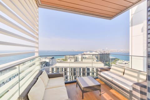 Premium Apartment, 2 Bedrooms, Balcony, Sea View | Balcony view