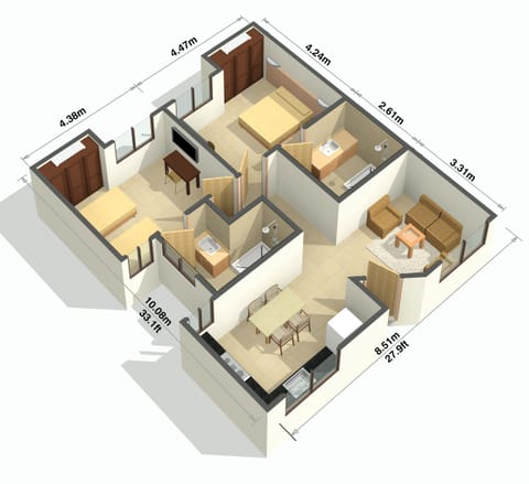 Superior Suite | Floor plan