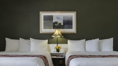 Suite, 2 Queen Beds, Kitchen | Premium bedding, desk, free WiFi, bed sheets