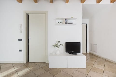 Apartment, 1 Bedroom (4 adults) | Living area | Flat-screen TV