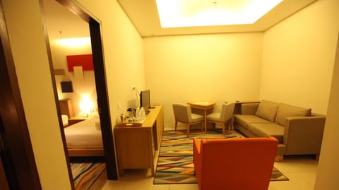 Family Suite | Living room | LCD TV