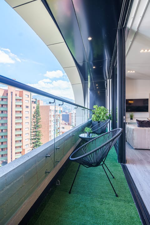 Panoramic Apartment, Balcony, City View | Balcony view