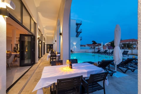 Seasonal outdoor pool