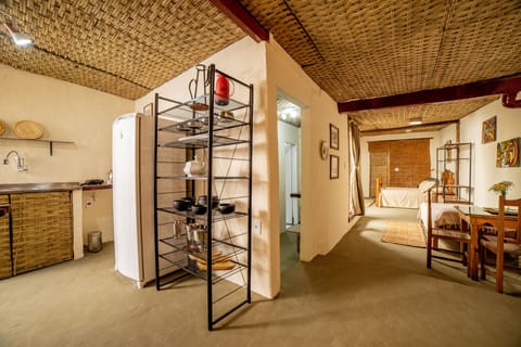 Classic Loft | Private kitchen | Full-size fridge, oven, espresso maker, electric kettle