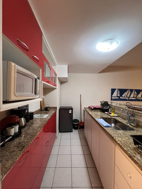 Family Studio, 1 Double Bed with Sofa bed, Ensuite, Bay View | Private kitchen | Mini-fridge, microwave, stovetop, coffee/tea maker