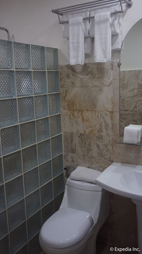 Economy Room | Bathroom | Shower, free toiletries, hair dryer, towels