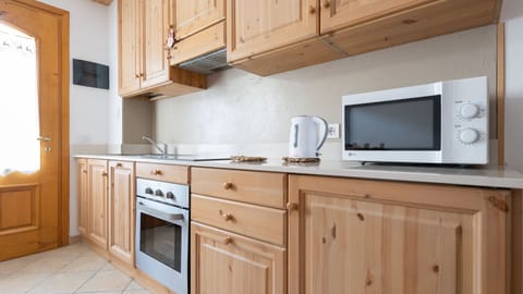 Fridge, microwave, oven, highchair