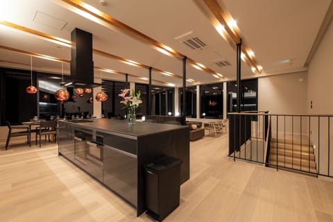 Yuki Sugi at Intuition 5 bedroom Chalet with Onsen | Private kitchen | Full-size fridge, microwave, oven, stovetop