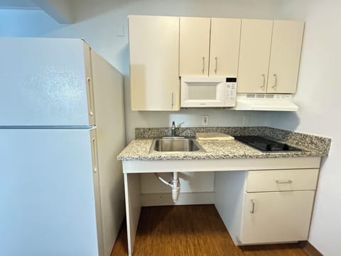 Standard Room, 1 Double Bed, Non Smoking, Kitchenette | Private kitchenette | Mini-fridge, microwave, stovetop, coffee grinder