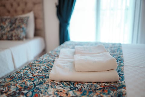 Premium bedding, free WiFi, bed sheets